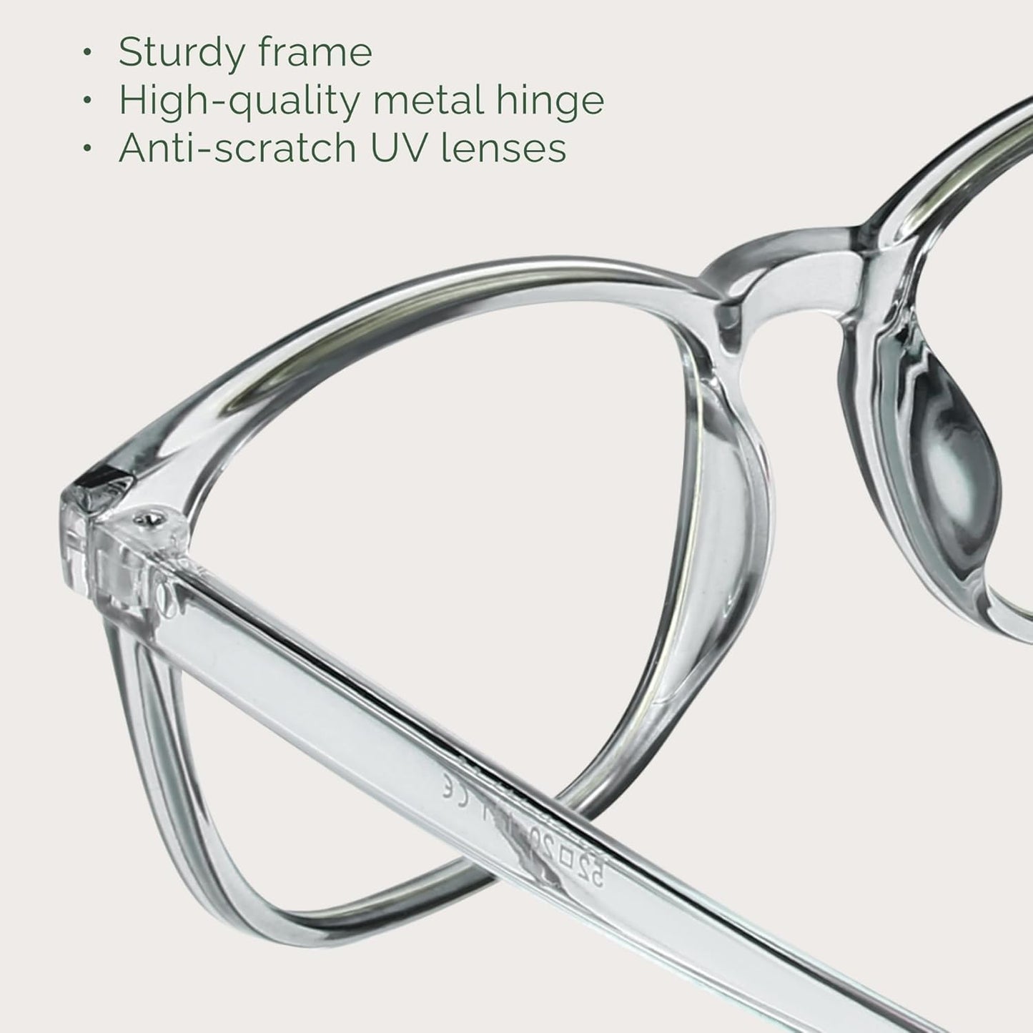 Blue Light Blocking Glasses for Computer Gaming, Fashion Fake Helps Reduce Screen Fatigue Eyeglasses for Women Men