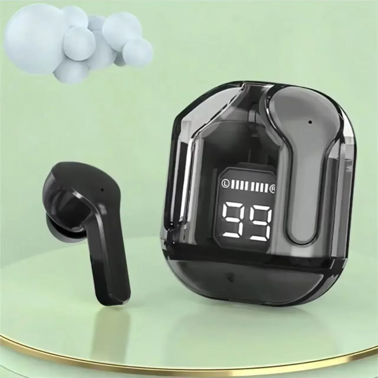 Original HK3 TWS Transparent Wireless Bluetooth Headset Sound Wireless Earphones Quality Bluetooth 5.3 Headphones