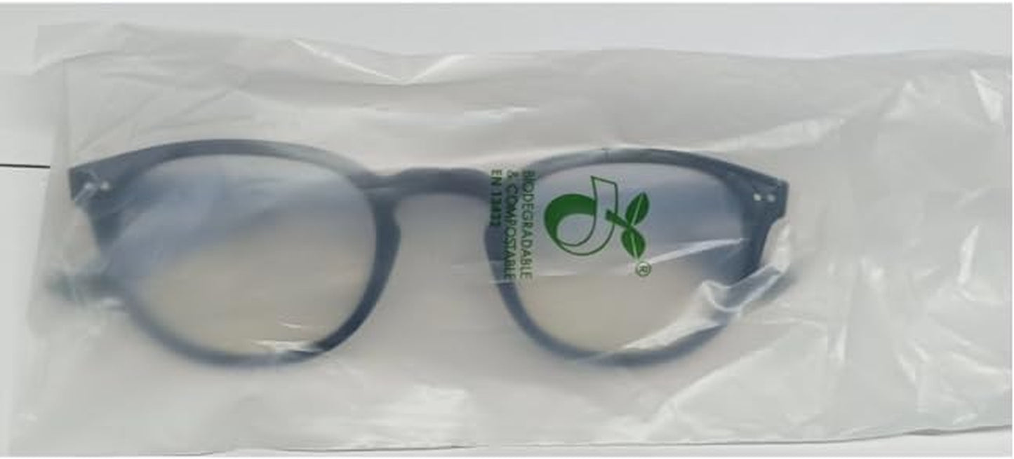 • round Blue Light Glasses Men and Women | Computer Glasses for Screens Anti-Fatigue & Eyestrain Relief