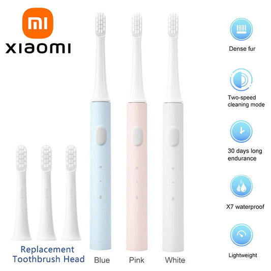 Mijia T100 Sonic Electric Toothbrush Mi Smart Tooth Brush Colorful USB Rechargeable IPX7 Waterproof for Toothbrushes Head