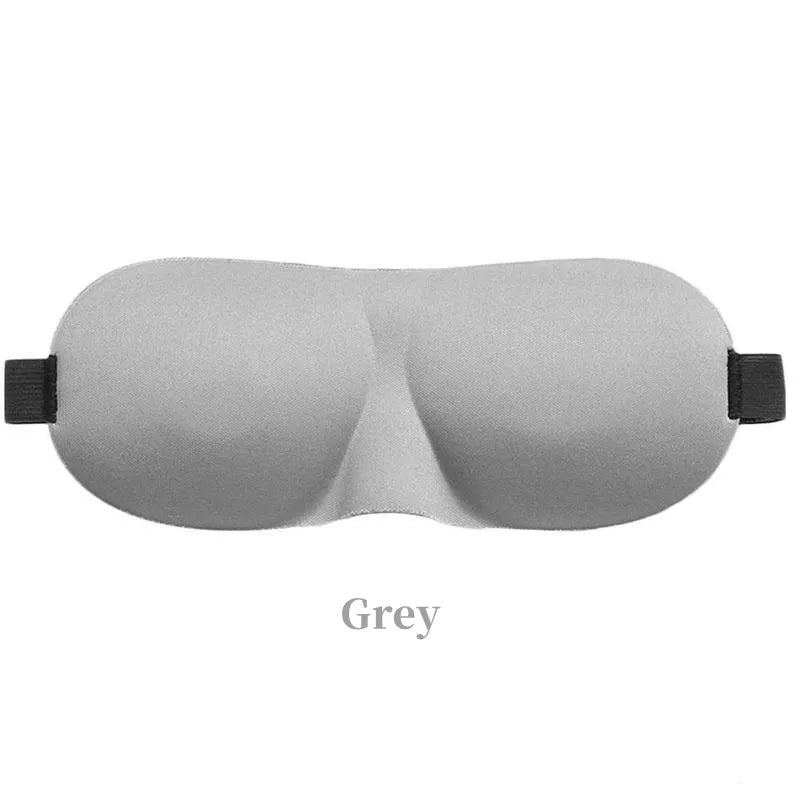 3D Sleep Mask Eyepatch Natural Block Out Light Eyeshade Cover Shade Eye Patch Women Men Soft Portable Blindfold Travel Eye Mask