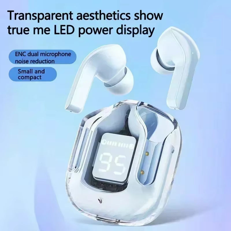 Original HK3 TWS Transparent Wireless Bluetooth Headset Sound Wireless Earphones Quality Bluetooth 5.3 Headphones