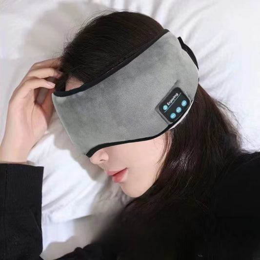 Bluetooth Sleeping Headphones Eye Mask Sleep Headphones Bluetooth Headband Soft Elastic Comfortable Wireless Music Earphones