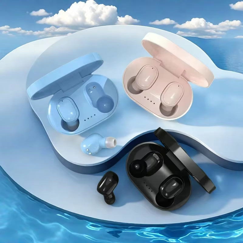 TWS Bluetooth Earphones Wireless Bluetooth Headset Noise Cancelling Headsets with Microphone A6S Headphones for Smartphone