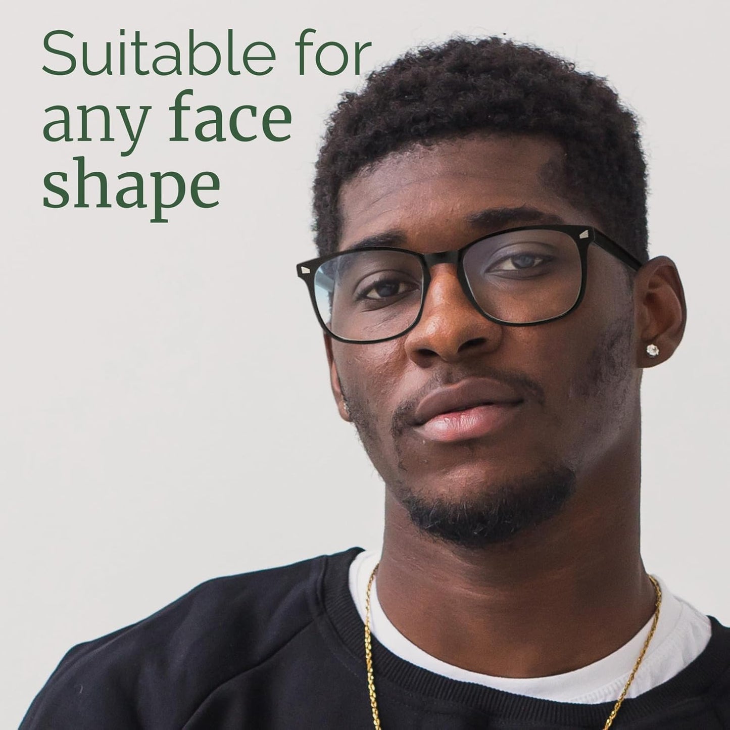 Blue Light Blocking Glasses for Computer Gaming, Fashion Fake Helps Reduce Screen Fatigue Eyeglasses for Women Men