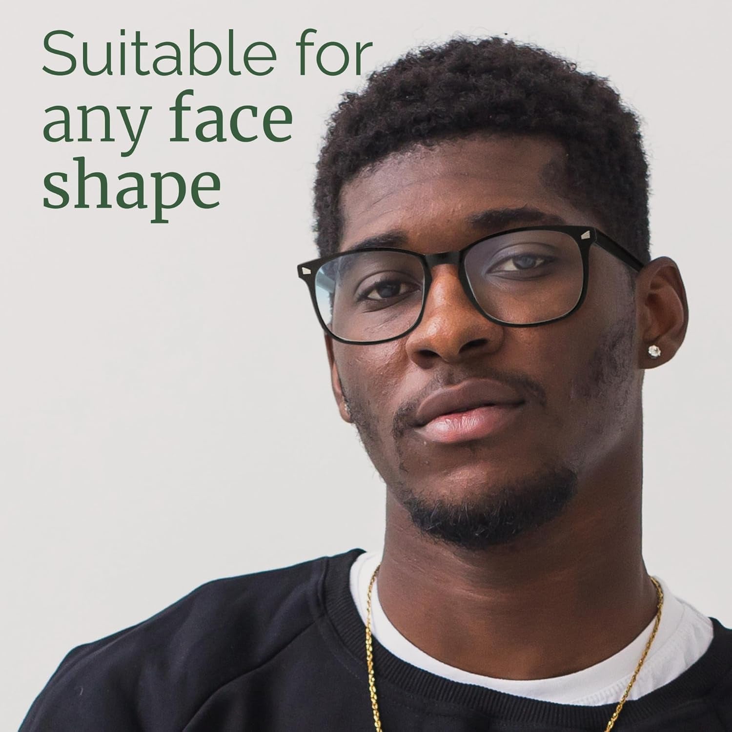 Blue Light Blocking Glasses for Computer Gaming, Fashion Fake Helps Reduce Screen Fatigue Eyeglasses for Women Men