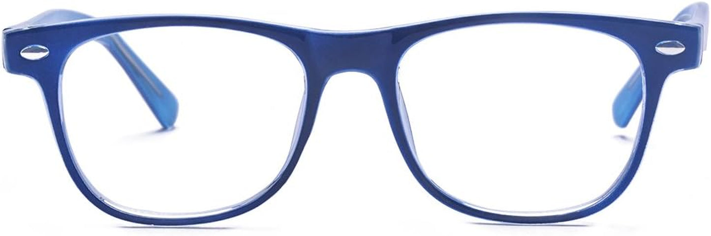 Blue Light Glasses for Kids Computer Blue Light Blocking Glasses for Boys and Gilrs Age 3-12 anti Eyestrain