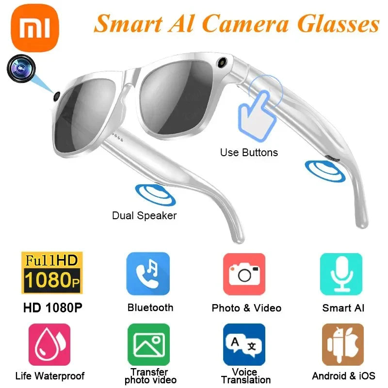 Xiaomi Smart Glasses with Camera and Bluetooth