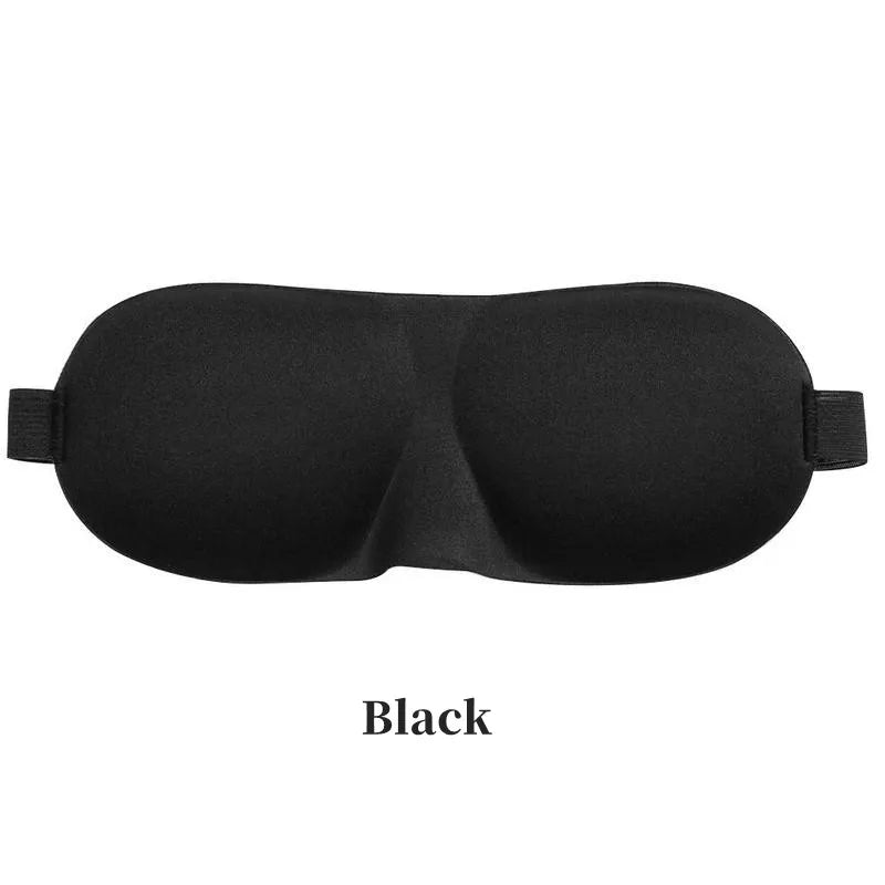 3D Sleep Mask Eyepatch Natural Block Out Light Eyeshade Cover Shade Eye Patch Women Men Soft Portable Blindfold Travel Eye Mask